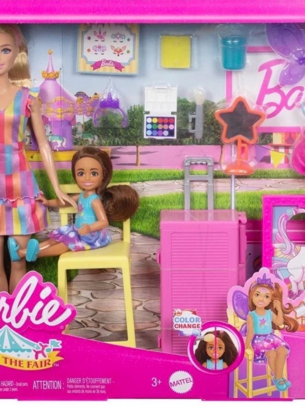 NWT Barbie Day at the Fair Playset